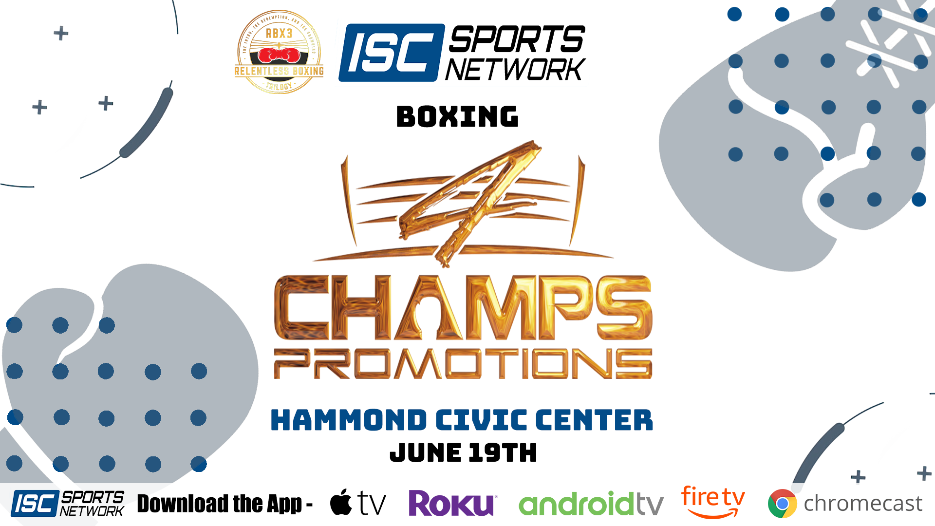 2021 BOX 4Champs RBX3 Trilogy - Walker vs Jones 6/19