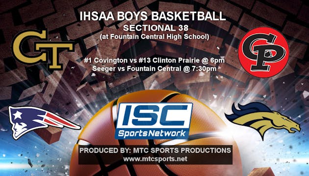 2018 IHSAA BBB Covington vs Clinton P...