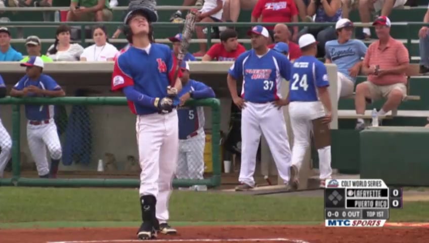 2014 CWS BSB Lafayette All Stars vs Puerto Rico