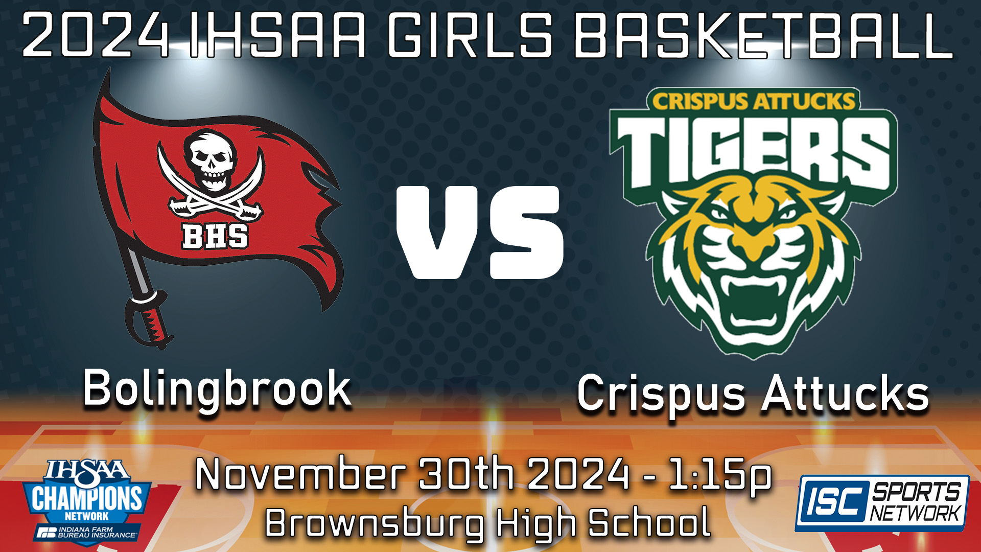 2024 SFS GBB Bolingbrook vs Crispus Attucks - 11/30 