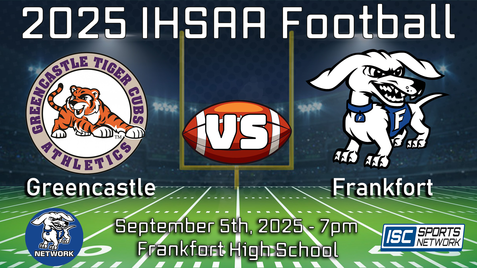 2025 FB Greencastle at Frankfort - 09/05