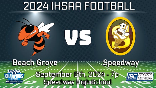 2024 FB Beach Grove at Speedway - 9/6