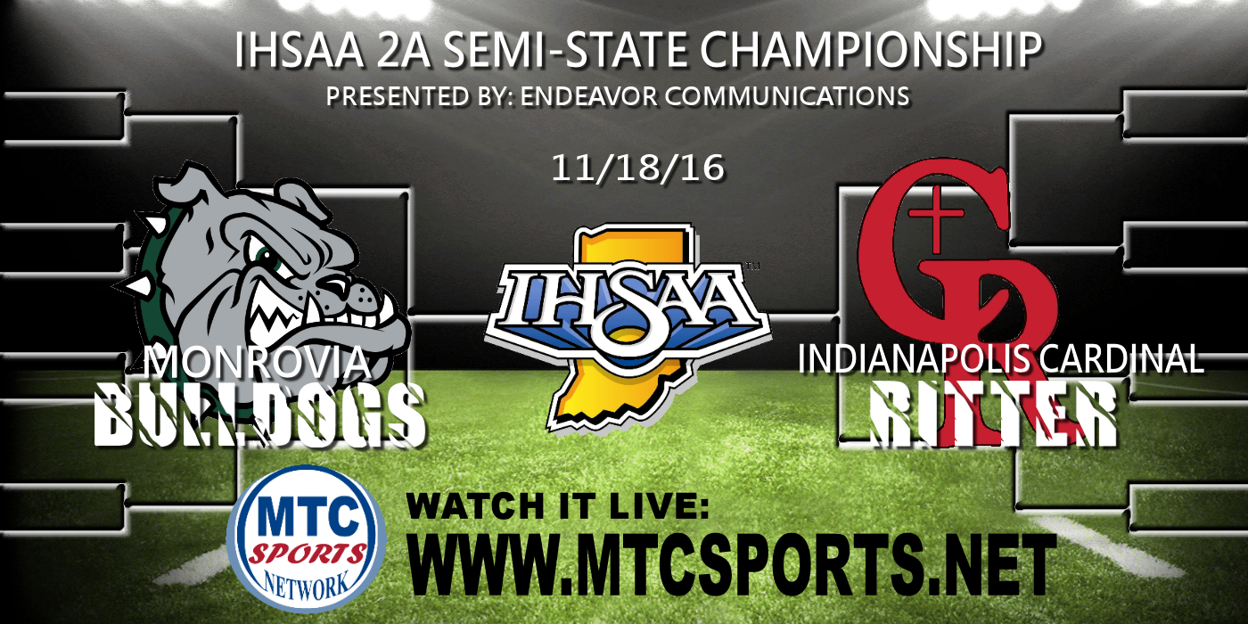 2016 IHSAA FB Monrovia vs Cardinal Ritter