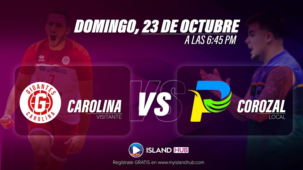 23 de Octubre - VOD - Gigantes VS Plataneros