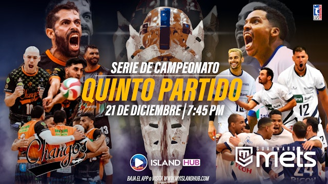 21 de Diciembre - LIVE - Guaynabo VS Naranjito