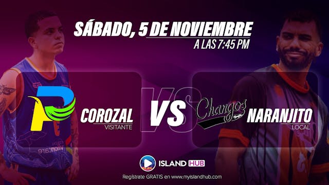 5 de Noviembre - VOD - Plataneros VS Changos