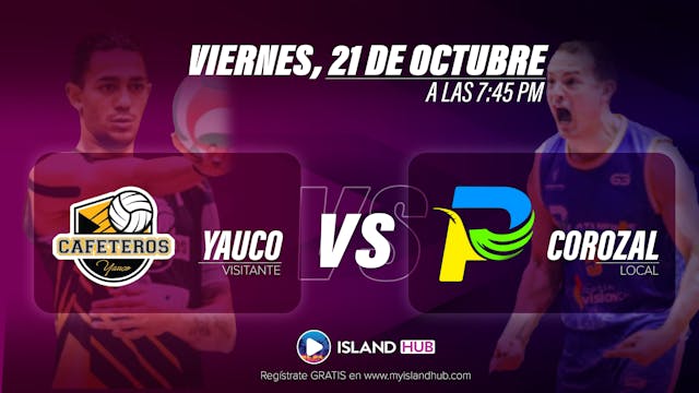 21 de Octubre - LIVE - Cafeteros VS Plataneros