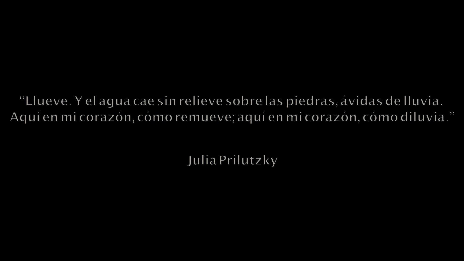 LLUVIA