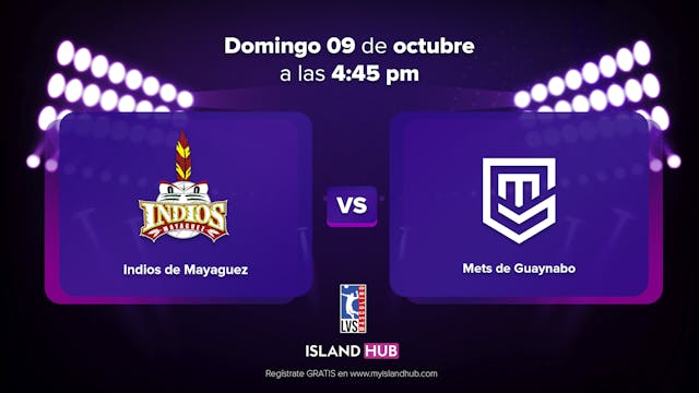 9 de Octubre - VOD - Indios VS Mets