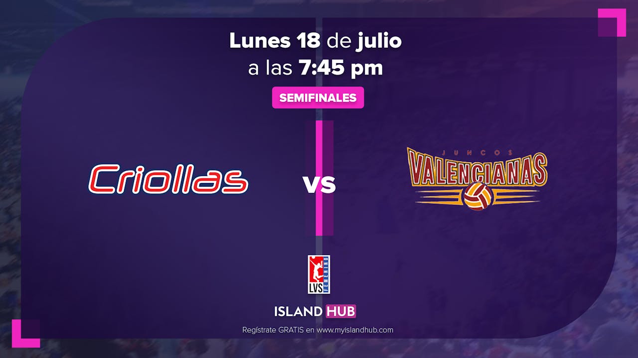 18 de Julio - VOD - Criollas VS Valencianas