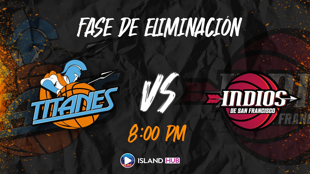 24 de Junio - EN VIVO - Titanes vs Indios