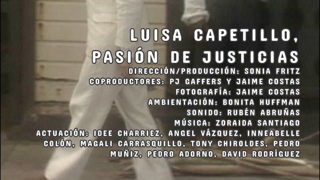 Luisa Capetillo, Pasión de Justicia