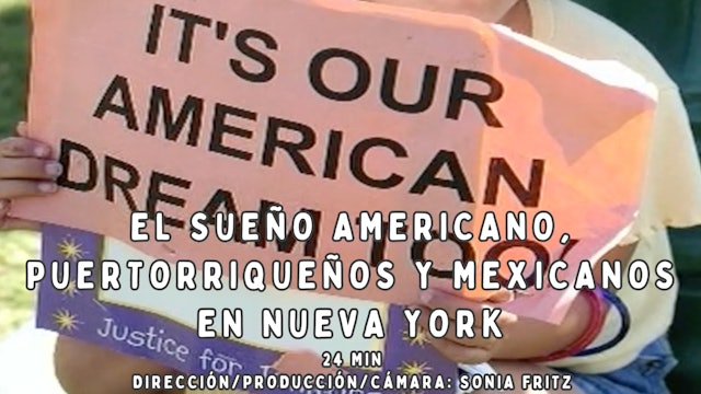 El sueño americano, puertorriqueños y mexicanos NY