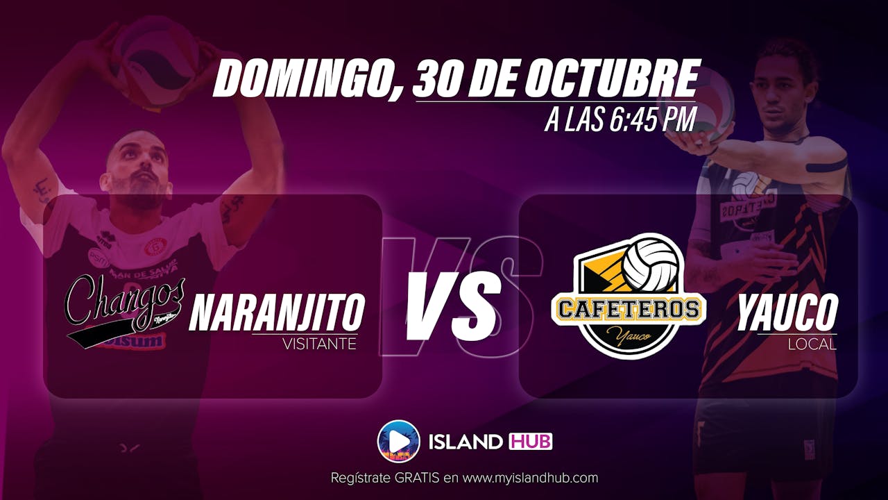 30 de Octubre - VOD - Changos VS Cafeteros