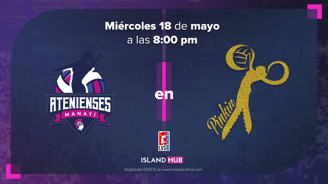 18 de Mayo - Pinkin de Corozal vs Atenienses Manatí a las 8PM - Island Hub