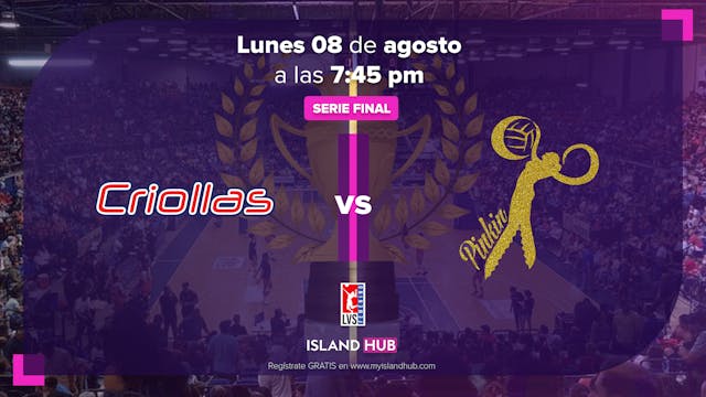 8 de Agosto - LIVE - Criollas VS Pinkin