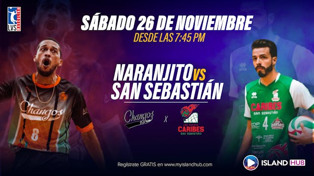 26 de Noviembre - LIVE - Naranjito VS San Sebastián