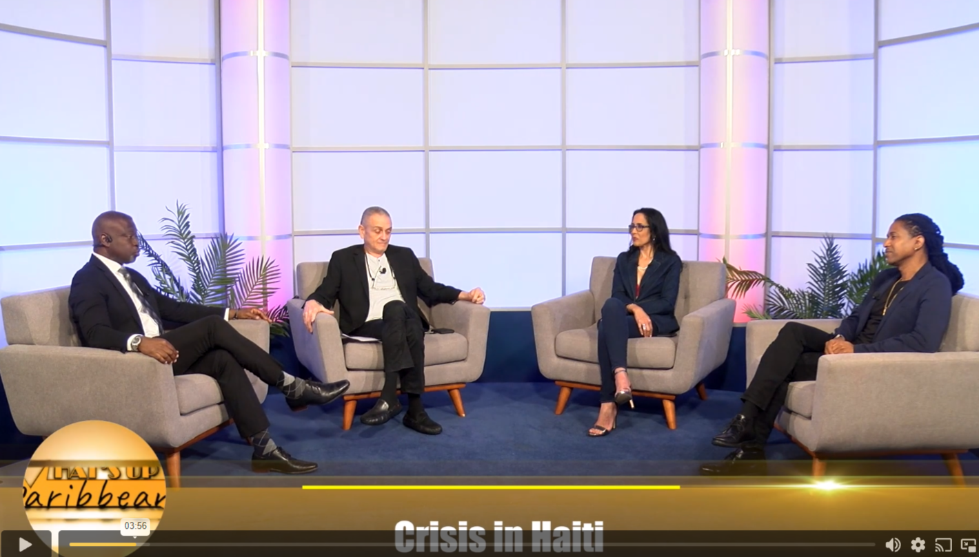 What's Up Caribbean - 03/15/2024 Crisis in Haiti (Reginald Delva, M. Widmaier)