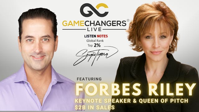 Forbes Riley - Gamechangers LIVE®️