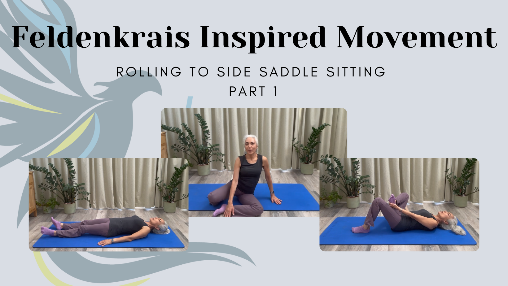 Feldenkrais Inspired Movement Rolling to Side Saddle: Part 1