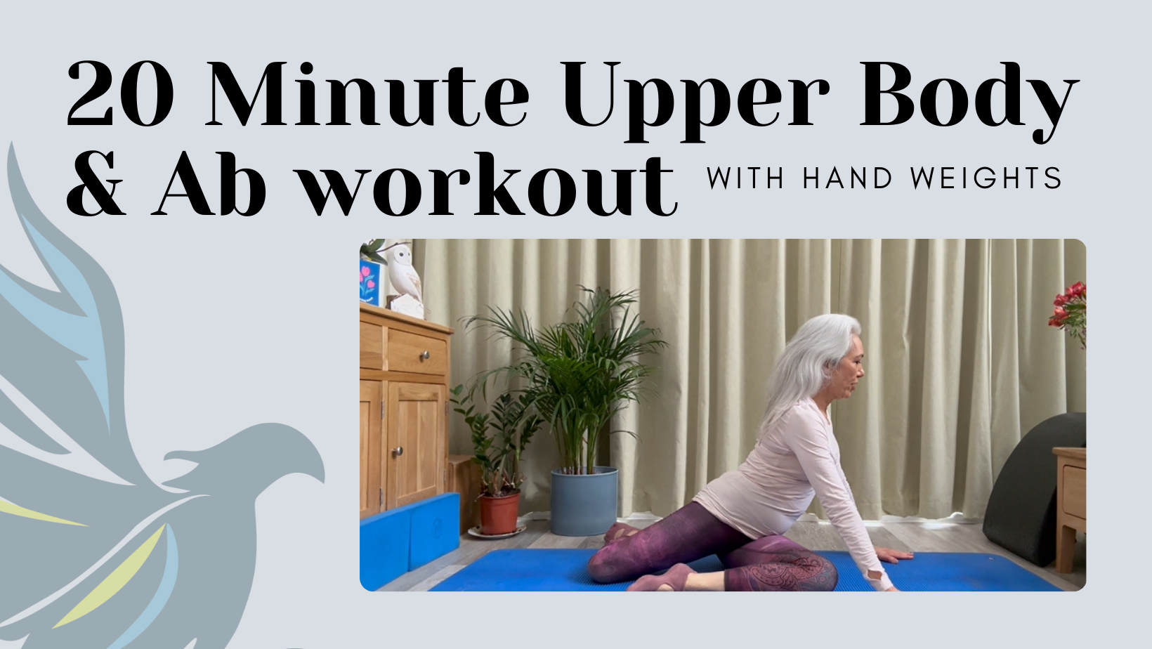 20 Minute Upper Body & Ab Workout with Hand Weights