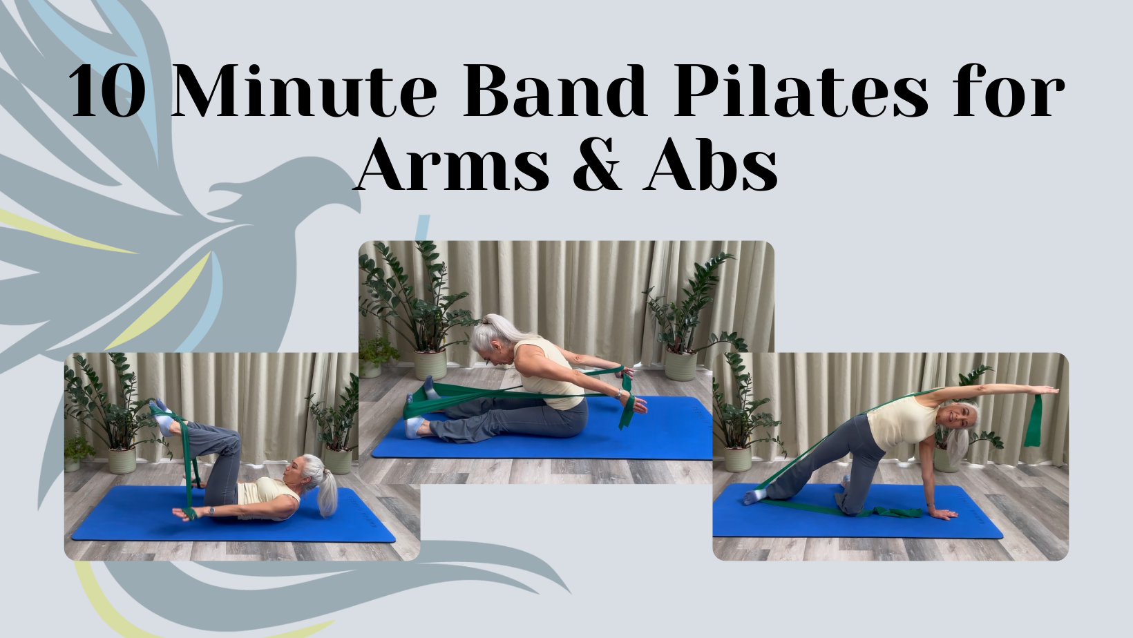 10 Minute Band Pilates for Arms & Abs