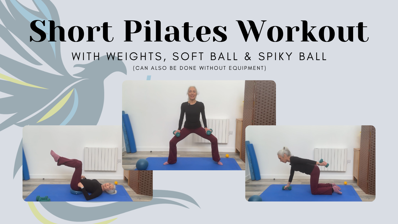 Short Pilates workout with equipment