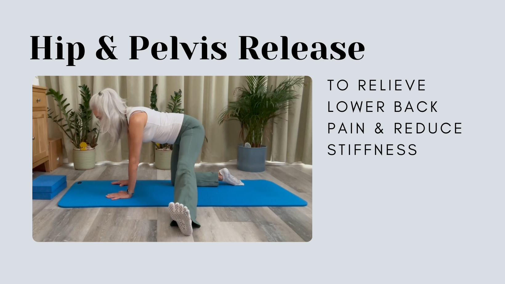Hip & Pelvis Release to relieve Lower Back Pain