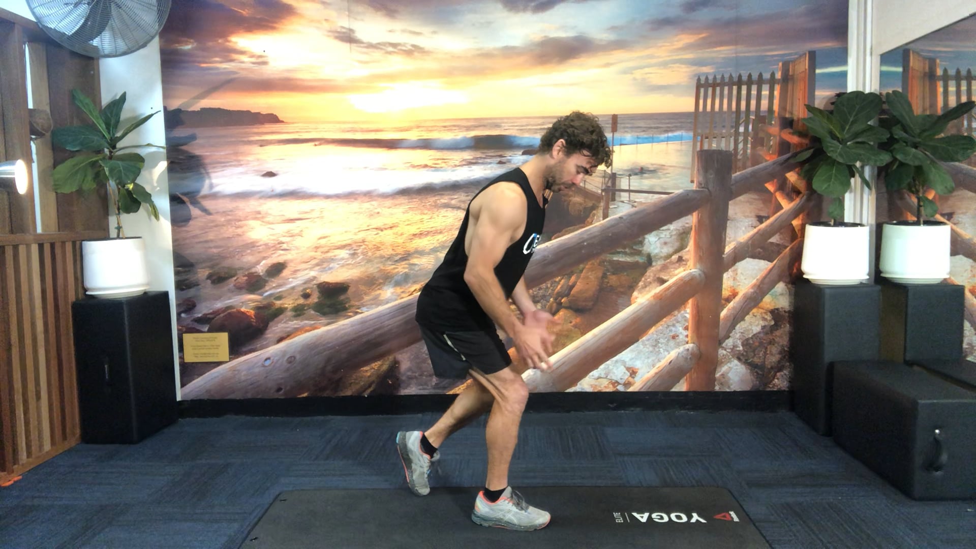 Hip hinge for knee and back management