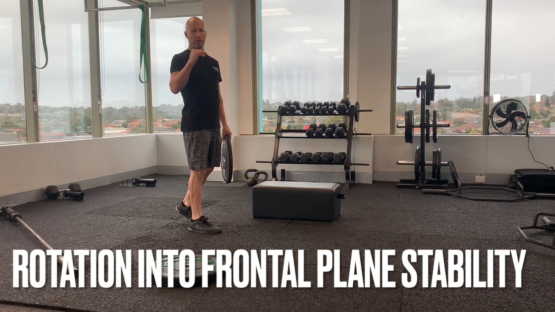 Rotation frontal plane stability