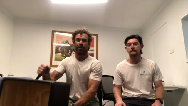Runners talk
