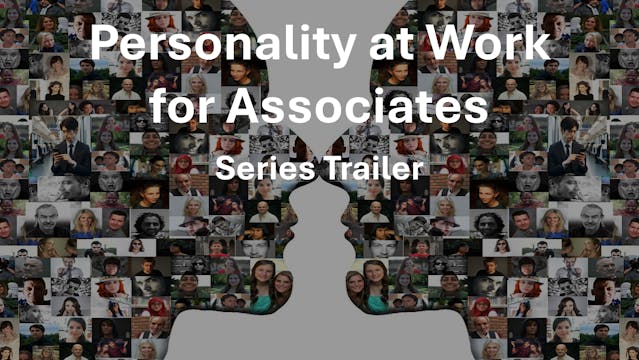 Personality at Work for Associates - ...
