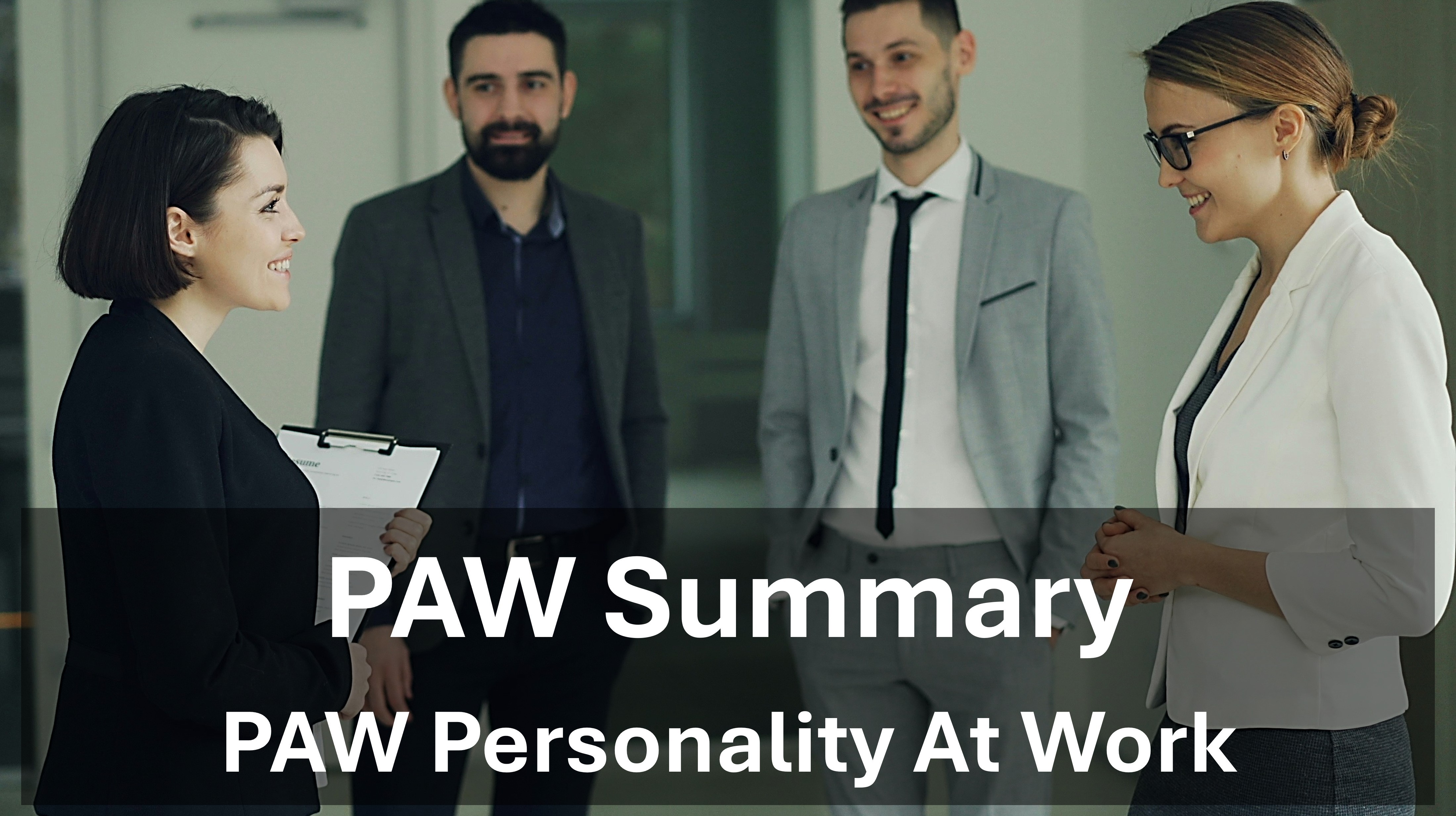 ITD Work Styles Model - Closing Summary