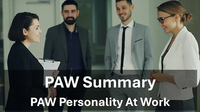 ITD Work Styles Model - Closing Summary