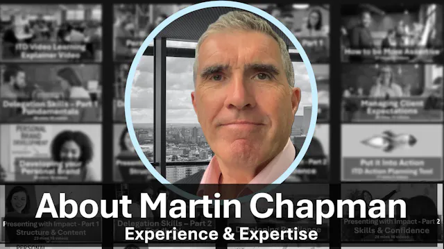 Martin Chapman - About the driving fo...