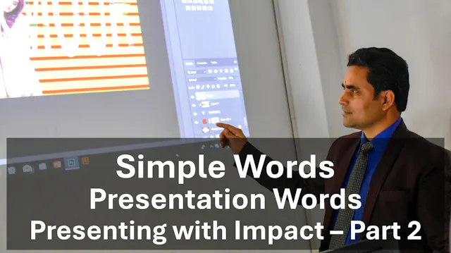 Presentation Words: Simple Words