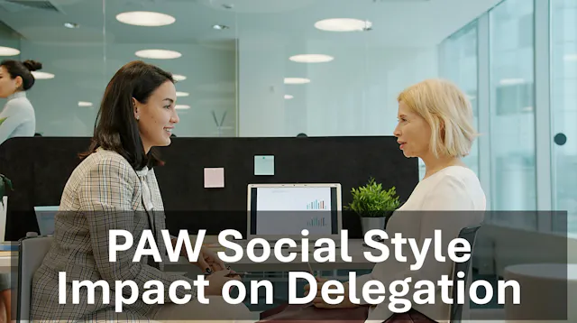 Social Style - Impact on Delegation