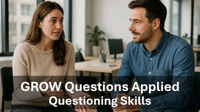 GROW Model Questions applied - Coaching Skills