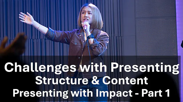Challenges when Presenting in-person