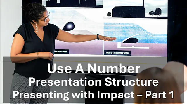 Presentation Structure: Use a number