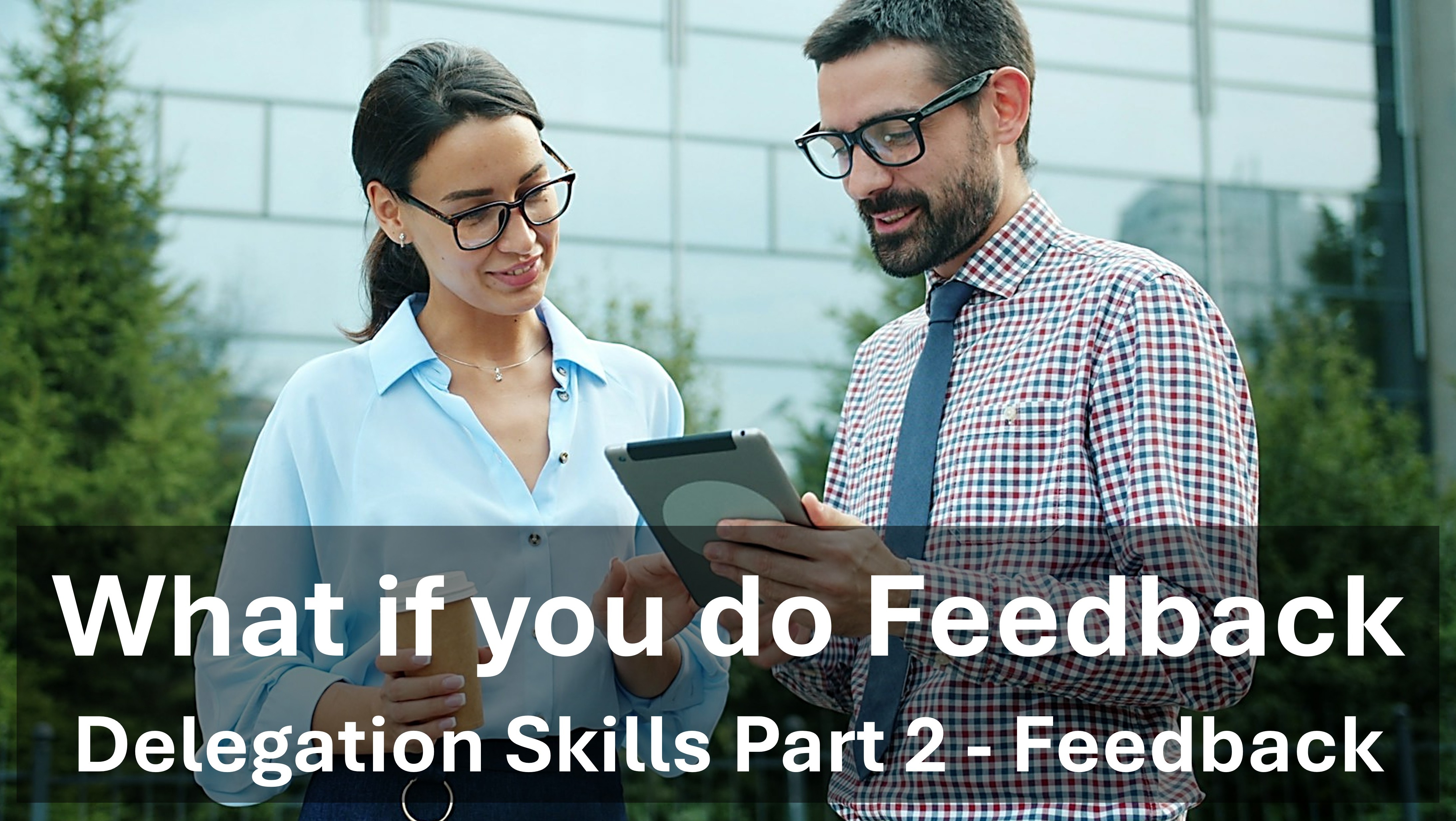Feedback - What happens if we give feedback