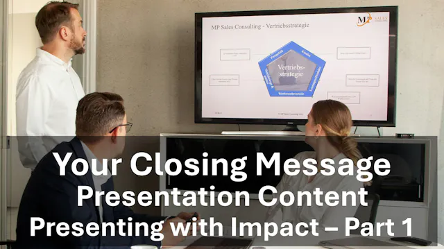 Presentation Content: Your closing me...