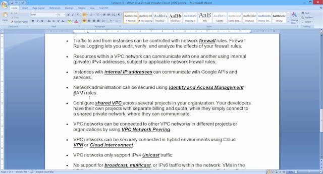 GCP - Lesson 3 - What is a Virtual Pr...