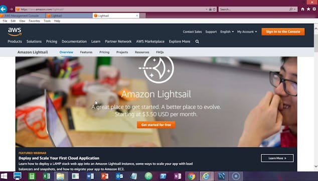 Use AWS Lightsail To Launch A Pre-Con...