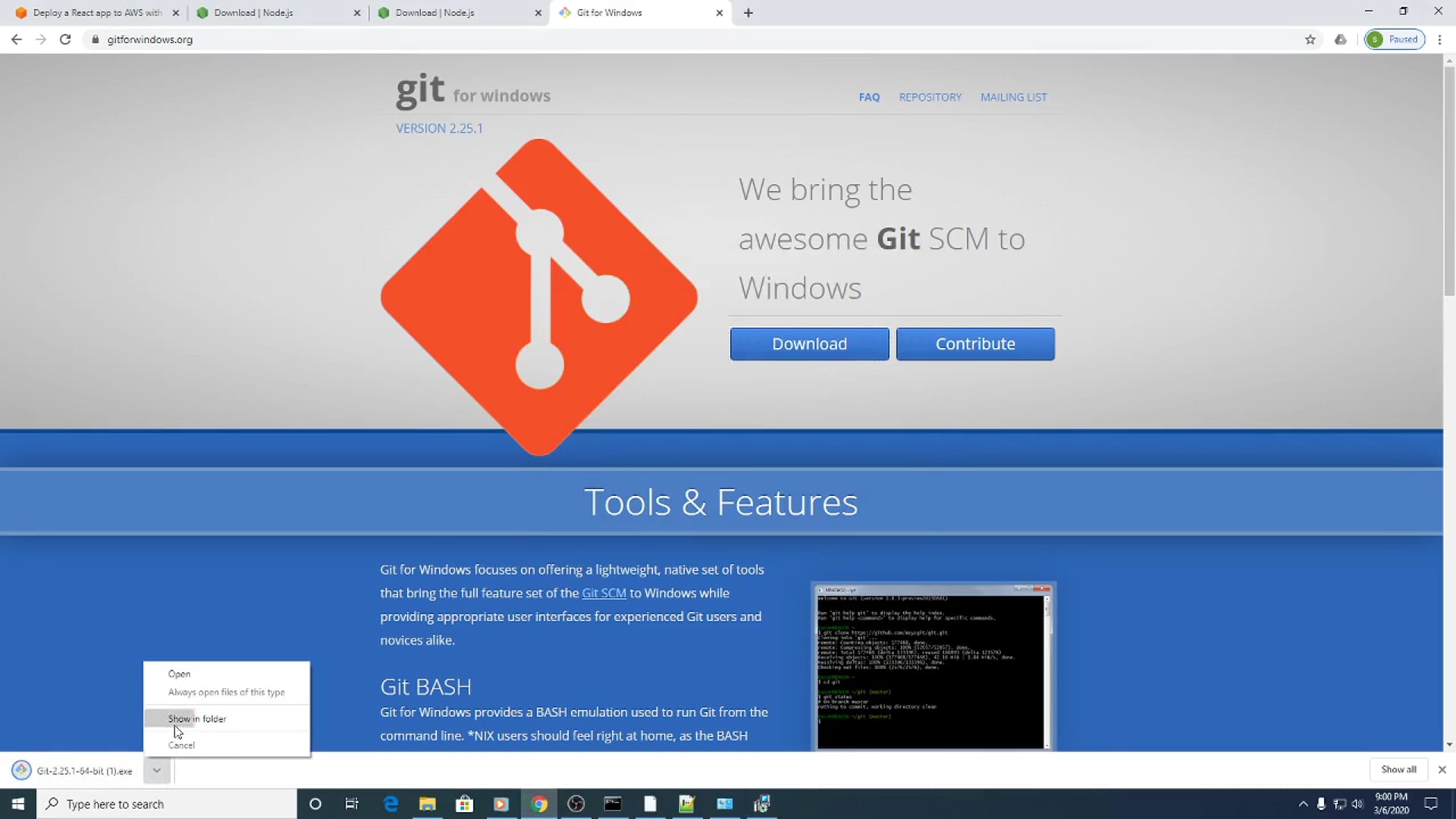 AWS Amplify: Create a web application using AWS Amplify