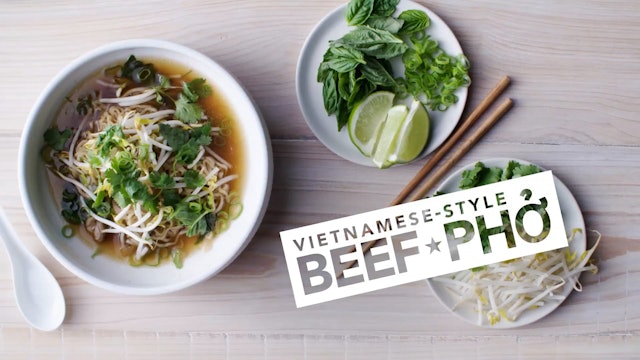 Vietnamese Style Beef Pho