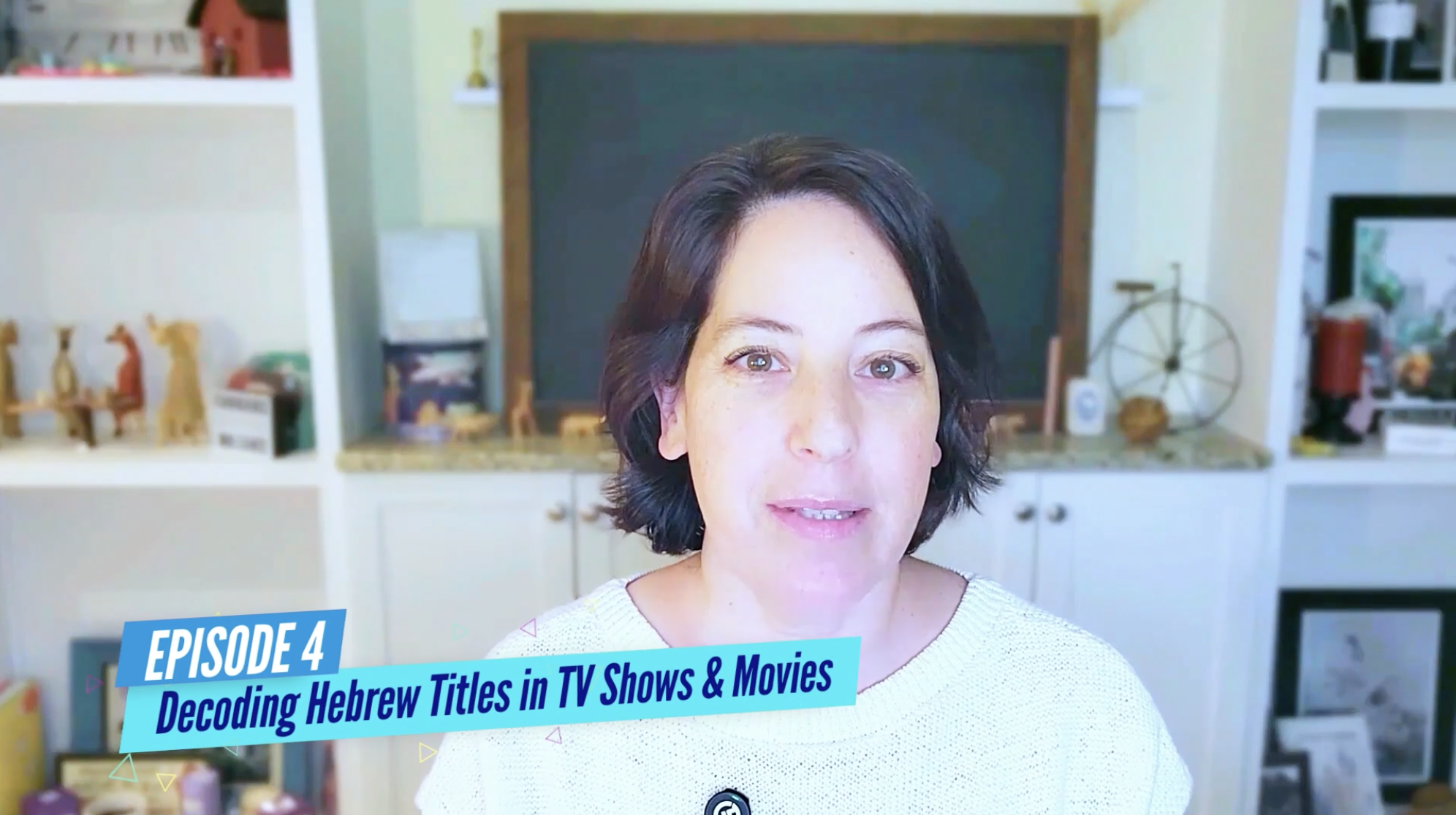Learn Hebrew With Inbal – Episode 4: Decoding Hebrew Titles in TV Shows & Movies