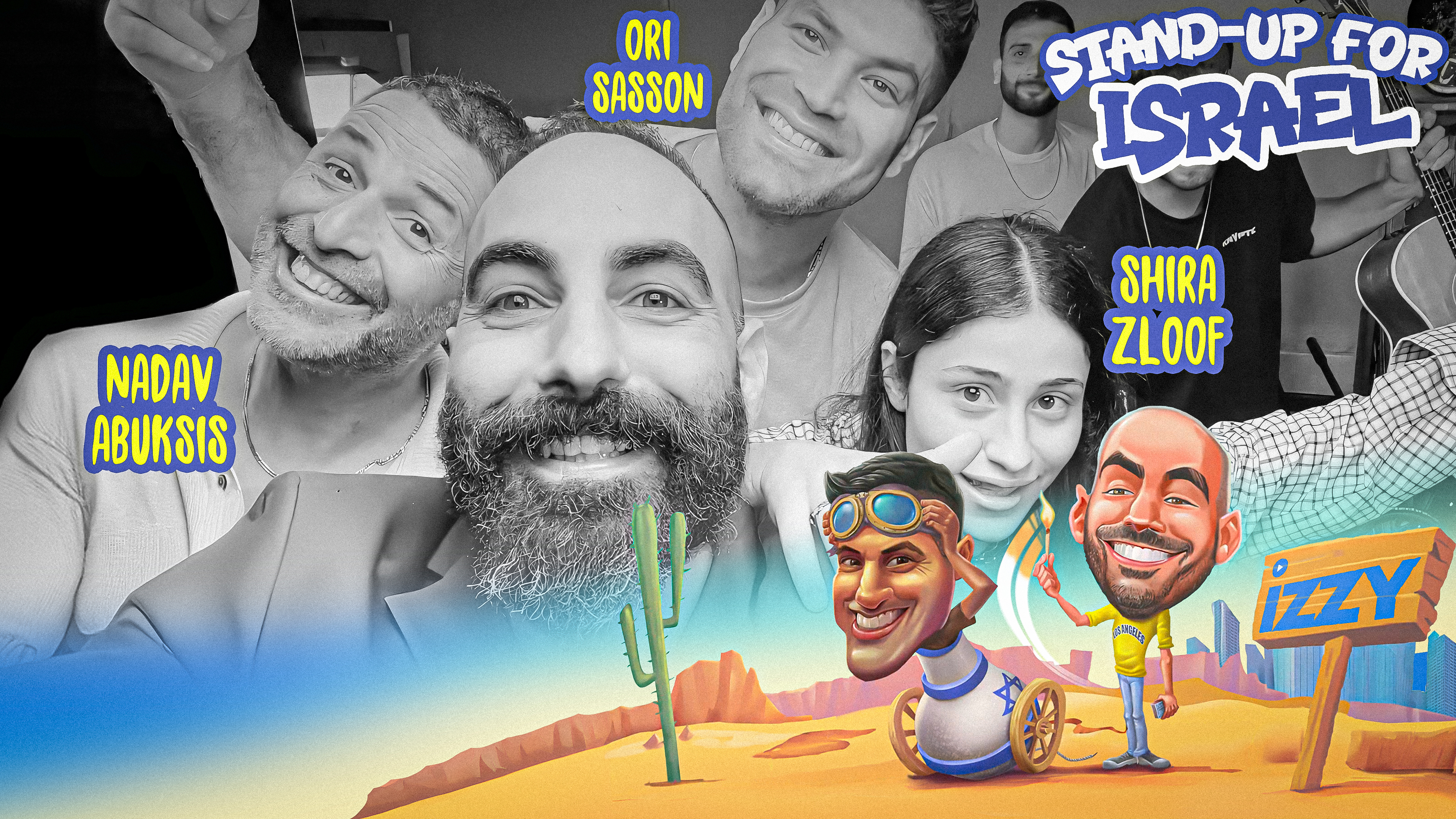 Stand Up 4 Israel, Episode 8 – Ori Sasson | Olympic Special