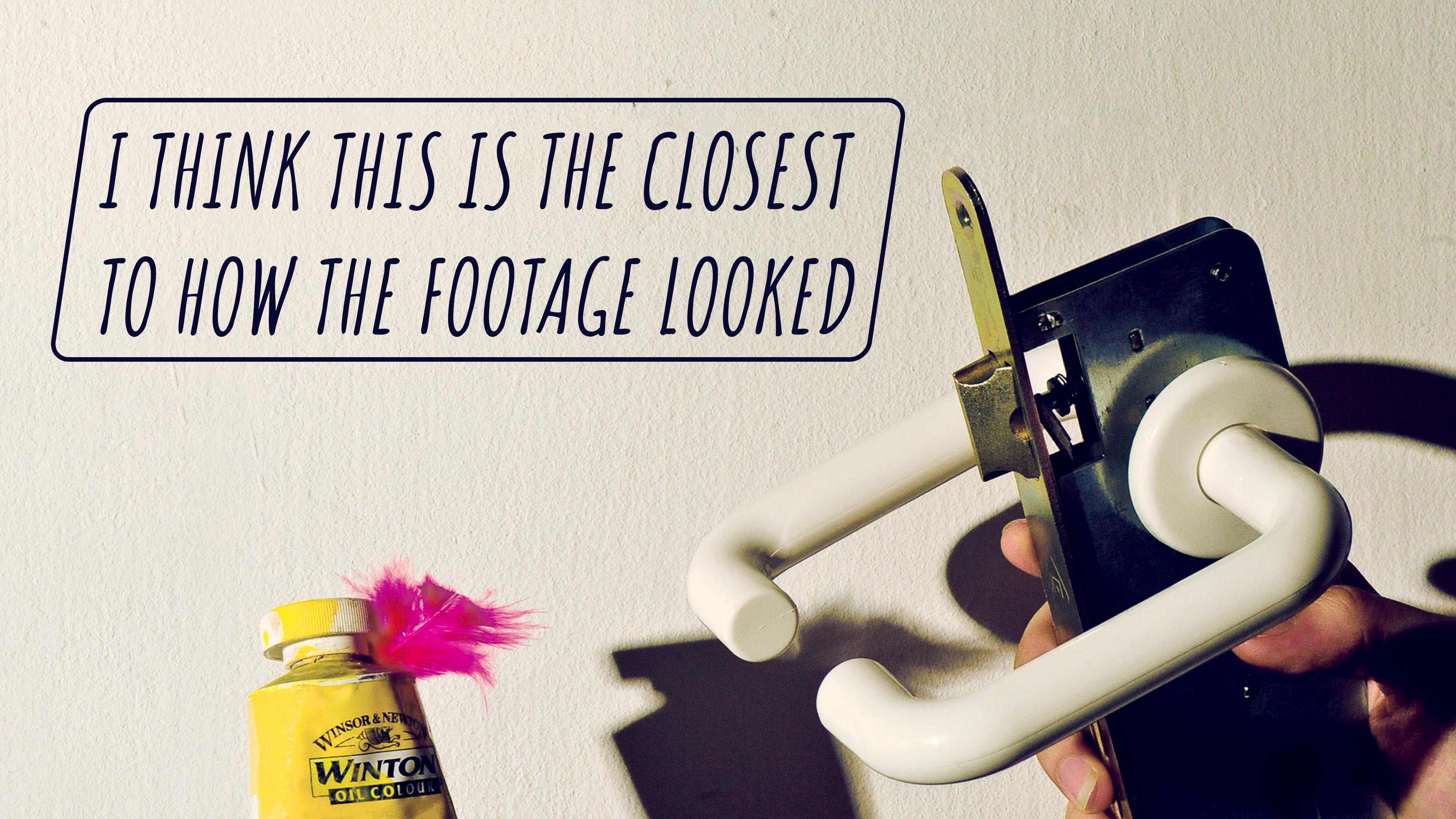 I Think This is the Closest to How the Footage Looked