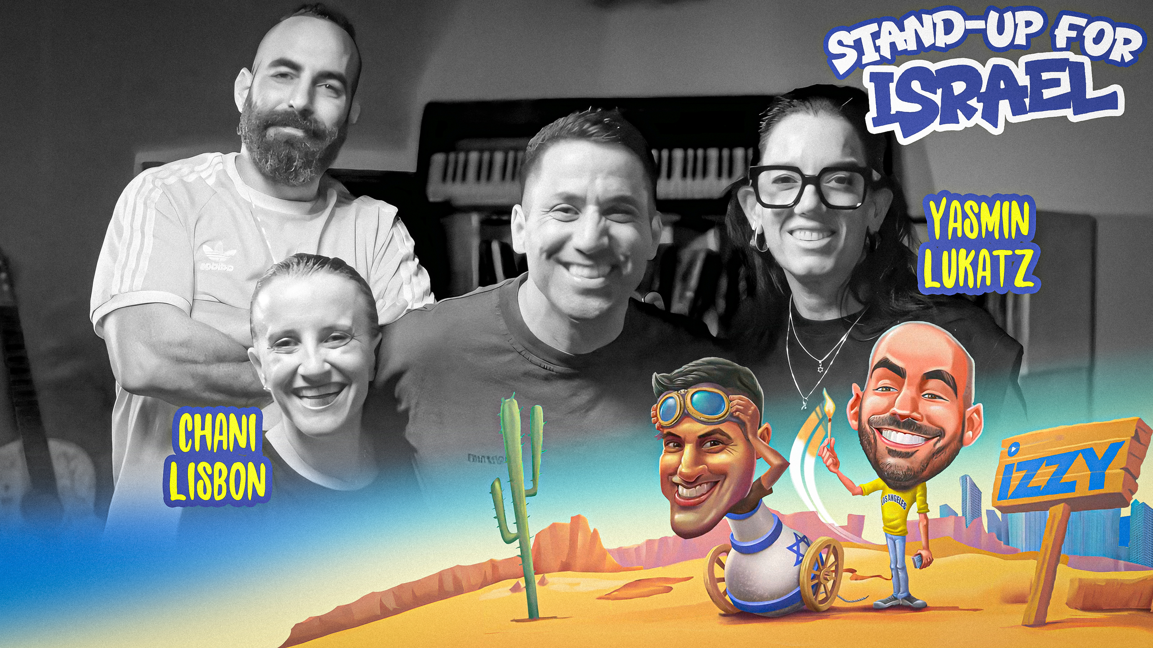 Stand Up 4 Israel, Episode 5 – Yasmin Lukatz